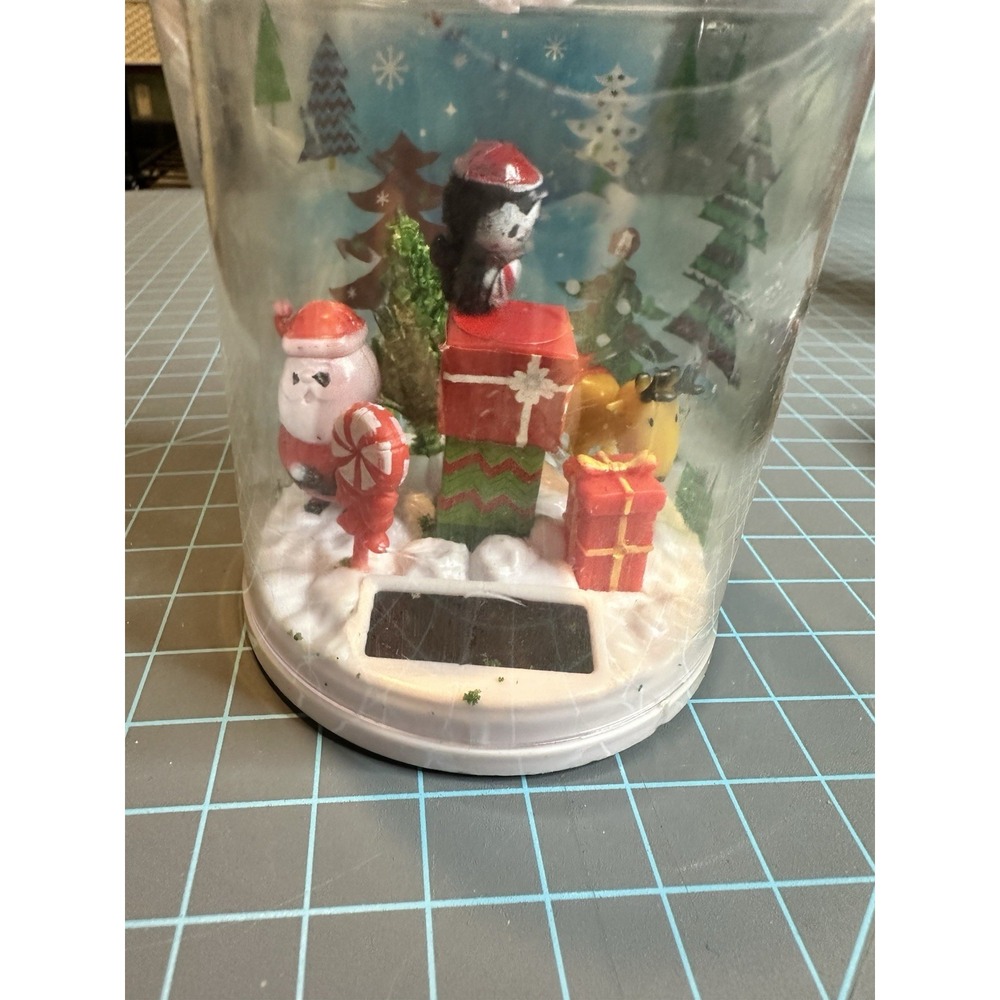 Vintage Solar Fluttering Christmas Presents-Brand New Sealed Dusty